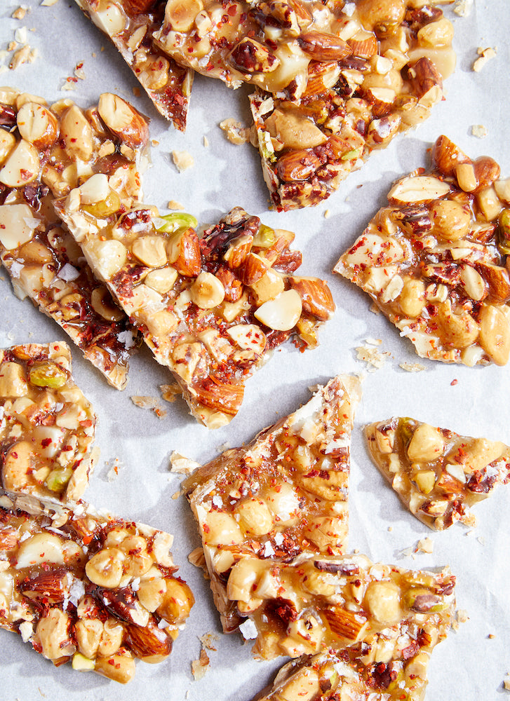 From Flavors of the Sun: Sweet and Spicy Nut Brittle