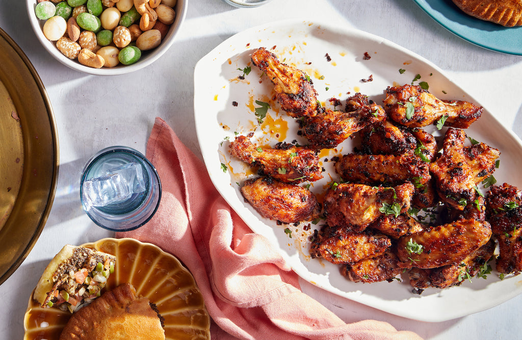 From Flavors of the Sun: Sahadi's Hot Wings