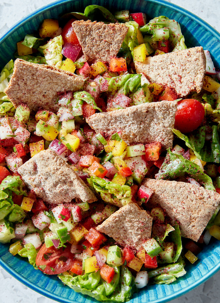 From Flavors of the Sun: Classic Fattoush