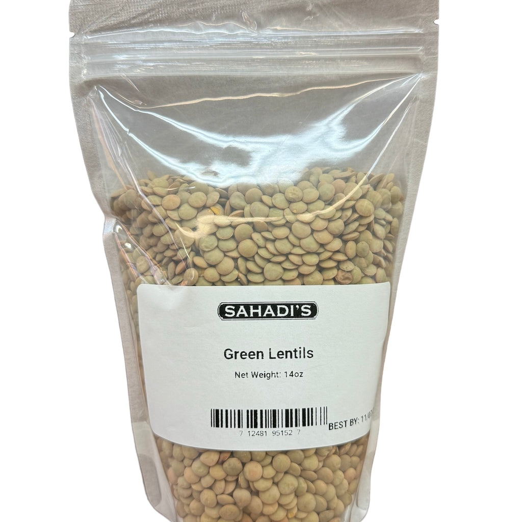 Sahadi Green Lentils - 14 ounces